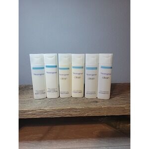Neutrogena Clean Brand Travel Size Shampoo, Conditioner & Sesame Lotion Lot Of 6